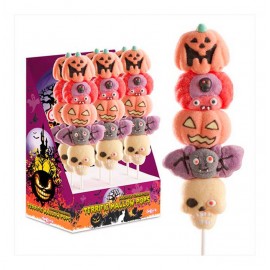 PIRULETAS HALLOWEEN SURT. CHOCOLATE 21X25GR.