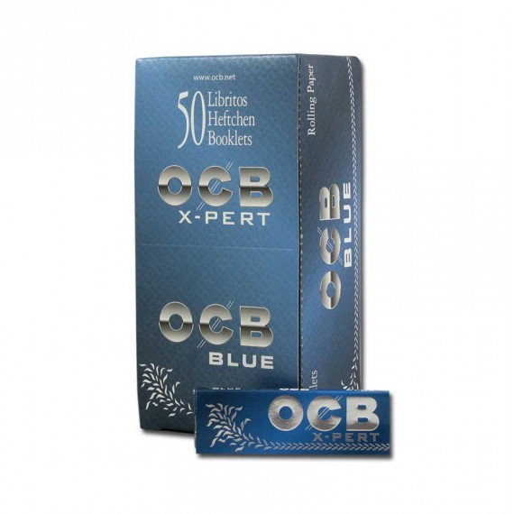 OCB PAPEL BLUE XPERT SINGLE 50U. 