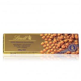 LINDT LECHE Y AVELLANA 10X300GR TB.