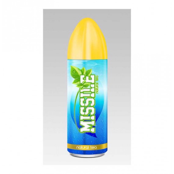 MISSILE NATURAL LEMON TEA 24X500ML.