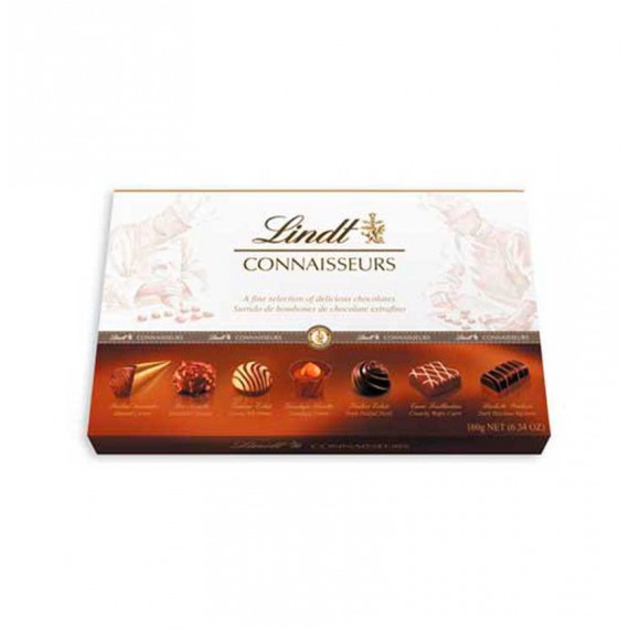 LINDT CONNAISSEURS 6X180 GR.