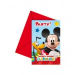 MICKEY PLAYFUL INVITACIONES 6UN.REF.16138