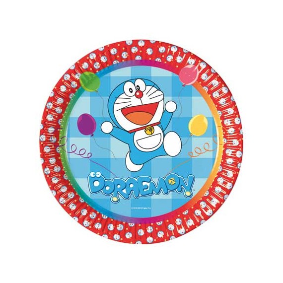 DORAEMON PLATOS 20CM 10U.