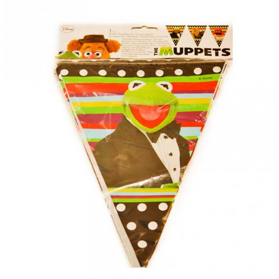 MUPPETS BANDERA TRIANG.3M 1X24U.