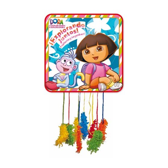 PIÑATA DORA EXPLORANDO JUNTOS 12U.