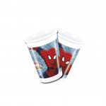 SPIDERMAN ULTIMATE VASOS 8UN.