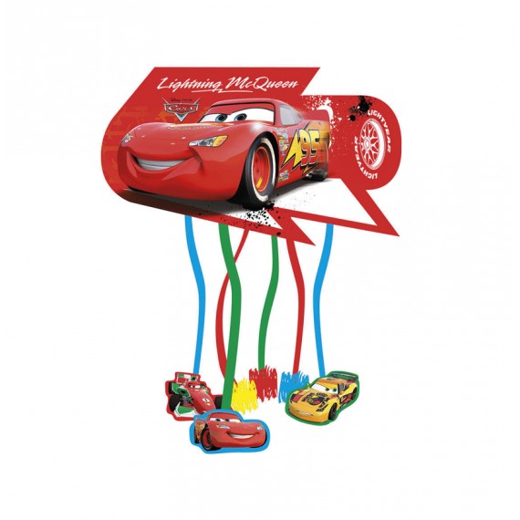 PIÑATA CARS ICE LIGHTNING MC QUEEN 