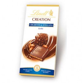 LINDT CREATION CRUJIENTE AVELLANA LECHE 150GR.