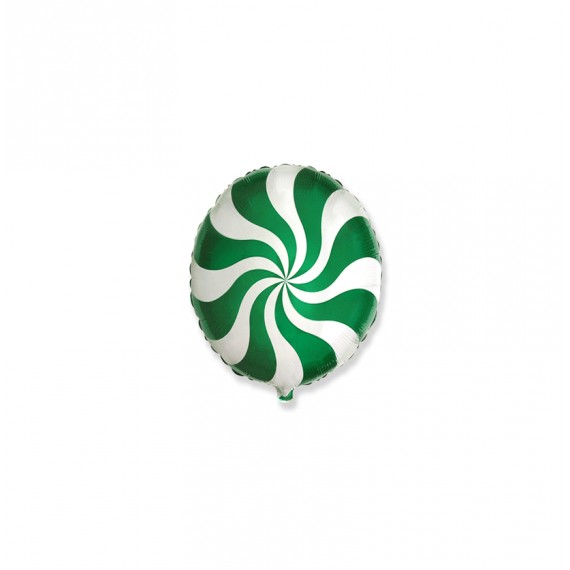 GLOBO FOIL 18" CARAMELO VERDE