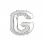 GLOBO FOIL PLATA 16" LETRA G