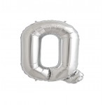 GLOBO FOIL PLATA 16" LETRA Q