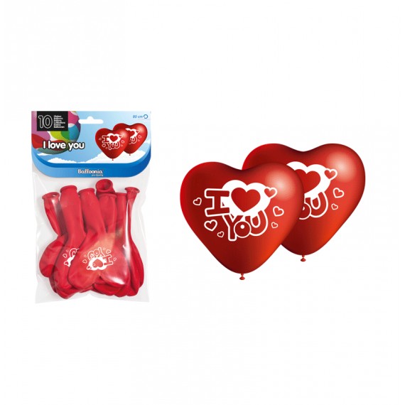 GLOBO PACK I LOVE YOU 10UX12b. REF. HG3024