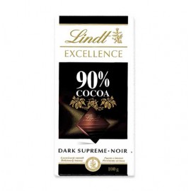 LINDT EXCELL. 90% CACAO 20X100GR.