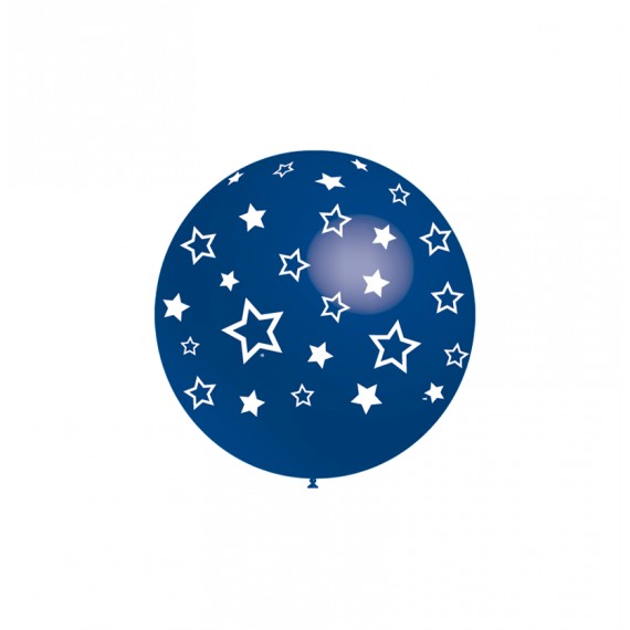 BALLOONIA GLOBOS ESTRELLAS SURT. 8UX12B 32CM 10543