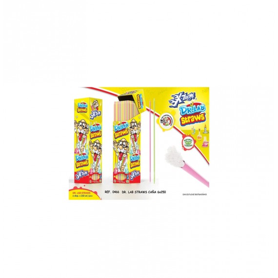 CAÑAS DR.LAB STRAWS X-TREME 250UN.