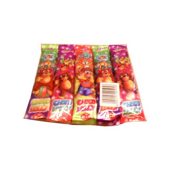 PIRULETAS CHOCO LOLLY 5X15GR.