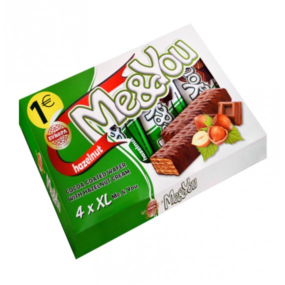 ME&YOU HAZELNUT 4X38GR.