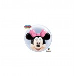 GLOBO BUBBLES 24" DOUBLE MINNIE