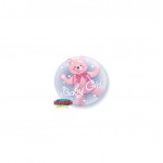 GLOBO BUBBLES 24" DOUBLE BABY PINK