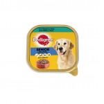 PEDIGREE SENIOR PATE TERNERA-AVES XH480 20UNX300GR