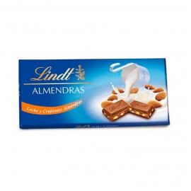 LINDT LECHE ALMENDRAS 20X100GR.