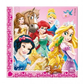 PRINCESAS ANIMALS SERVILLETAS 20UN.REF.16273