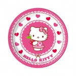 HELLO KITTY PLATOS 23CM 8UN.