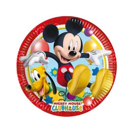 MICKEY PLAYFUL PLATOS 19,5CM.8UN.REF.16137