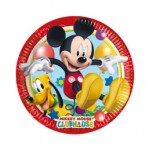 MICKEY PLAYFUL PLATOS 23CM.8UN.REF.16131